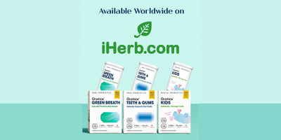 Oraticx Oral Probiotics Now on iHerb: Science-Backed Oral Health Supplements for the Whole Family
