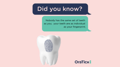 Did you know that your teeth are as unique as your fingerprint?