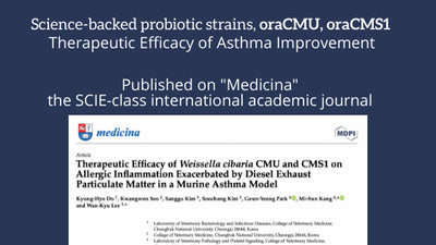 oraCMU and oraCMS1 -Therapeutic Efficacy of Asthma Improvement