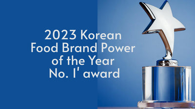 2023 Korean Food Brand Power of the Year No. 1' award
