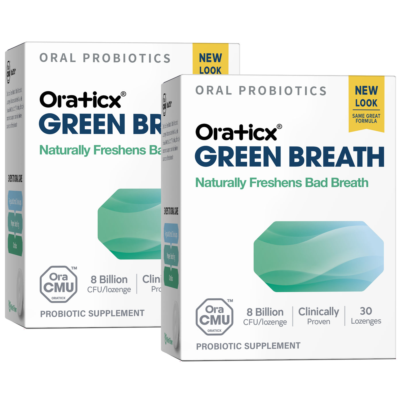 OraTicx Green Breath 2-Pack