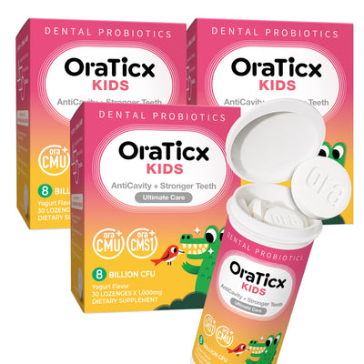 OraTicx Kids Dental Probiotic 3-Pack