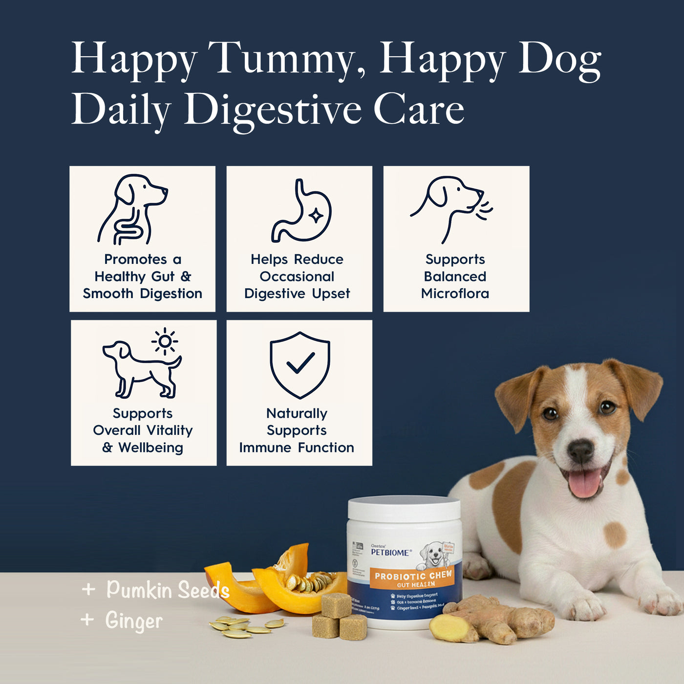 PetBiome® Probiotic Chew for Dogs