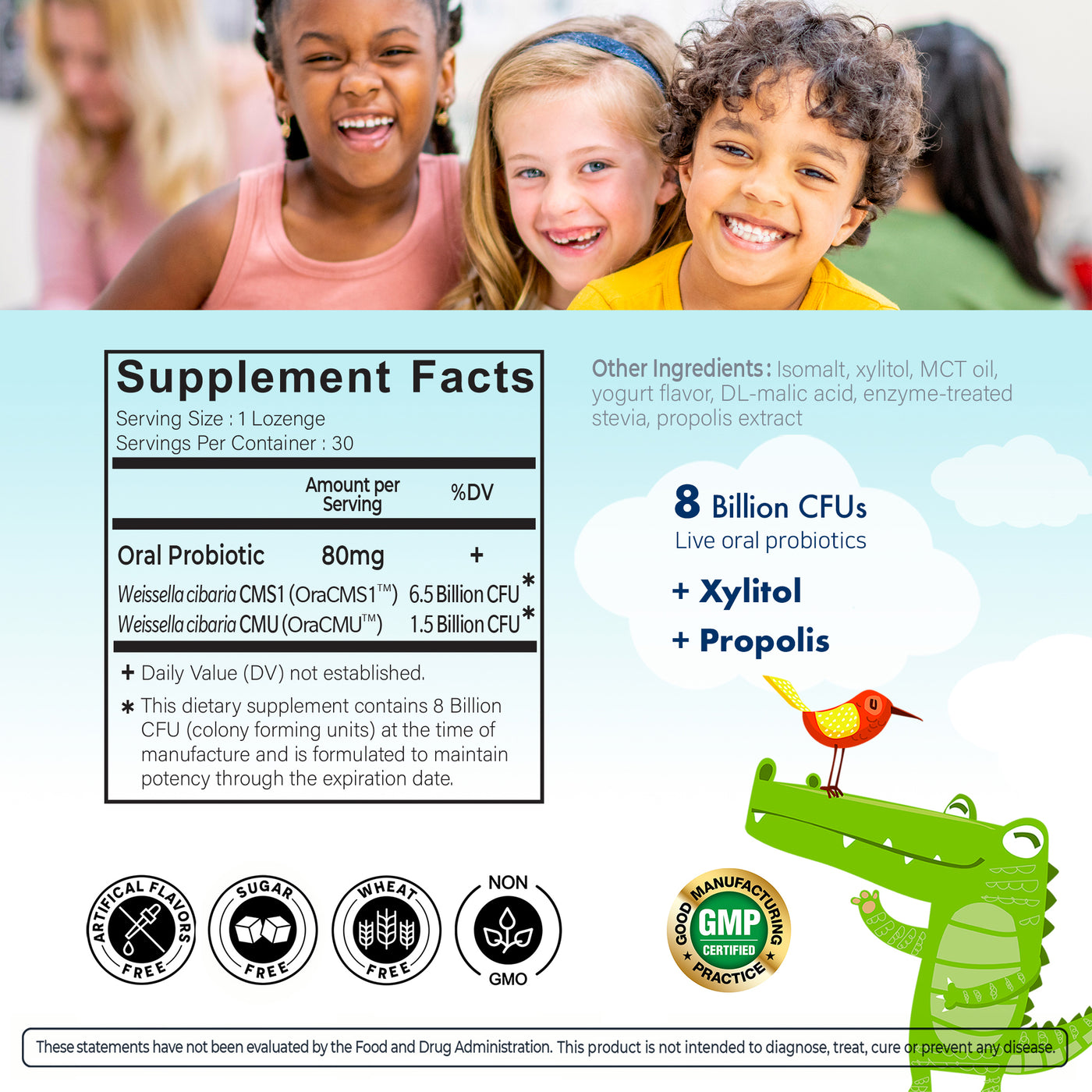 OraTicx Kids Dental Probiotic