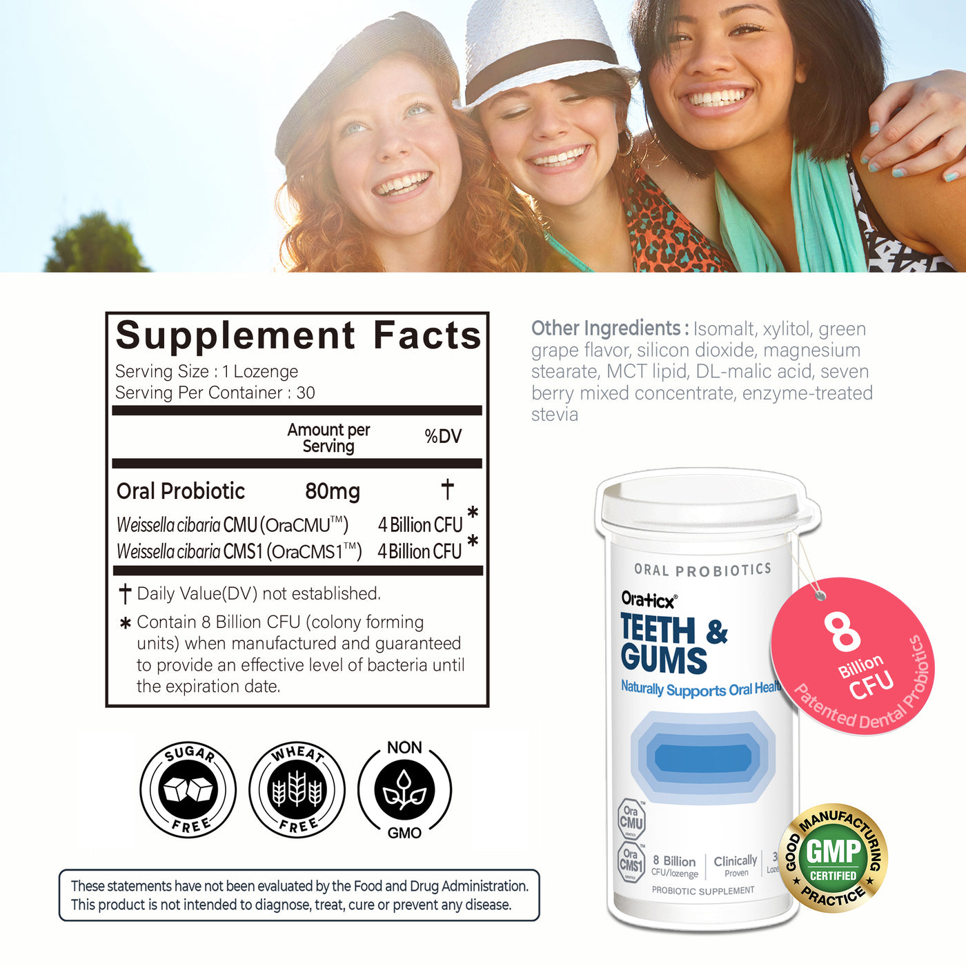 OraTicx Teeth & Gums 2-Pack