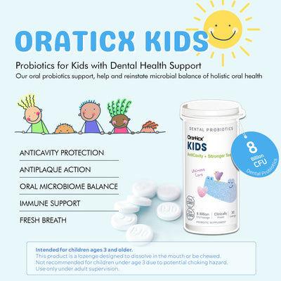 OraTicx Kids Dental Probiotic 2-Pack