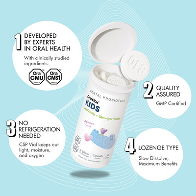 OraTicx Kids Dental Probiotic 2-Pack