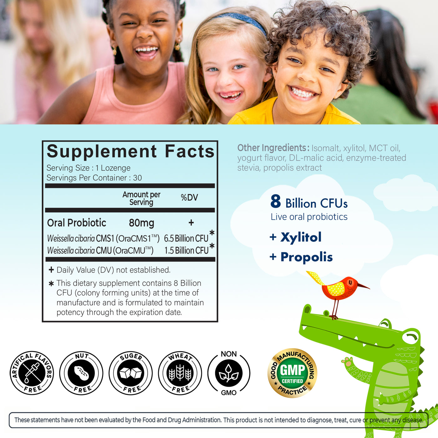 OraTicx Kids Dental Probiotic 2-Pack