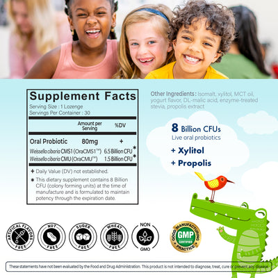 OraTicx Kids Dental Probiotic 2-Pack